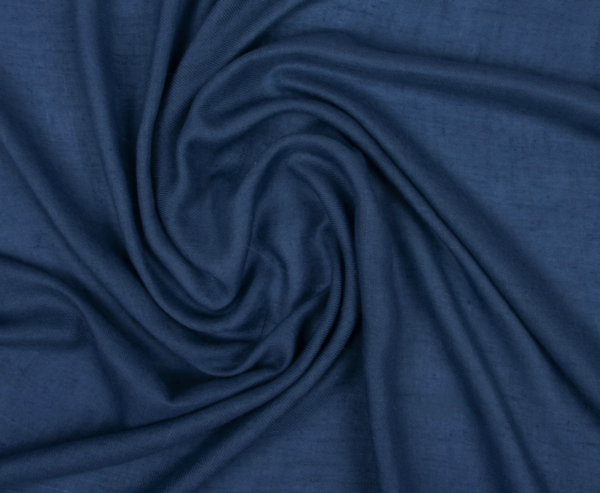 Blue Dianne Solid Pashmina - Image 3